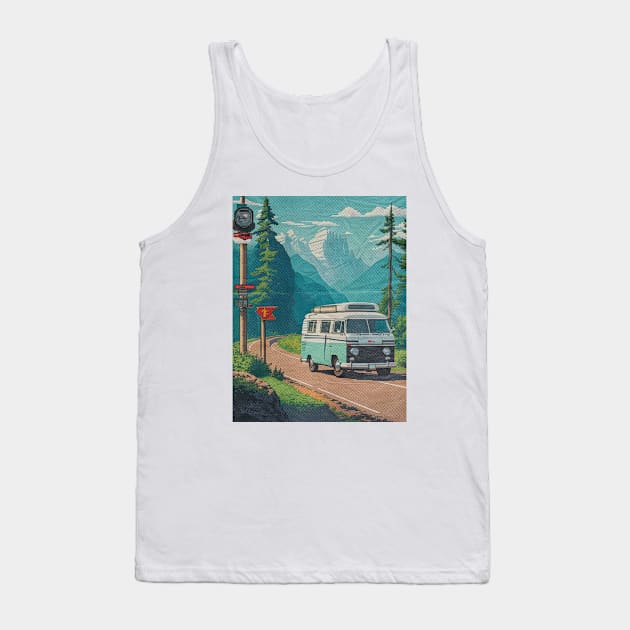 Adventure Awaits Tank Top by clownescape